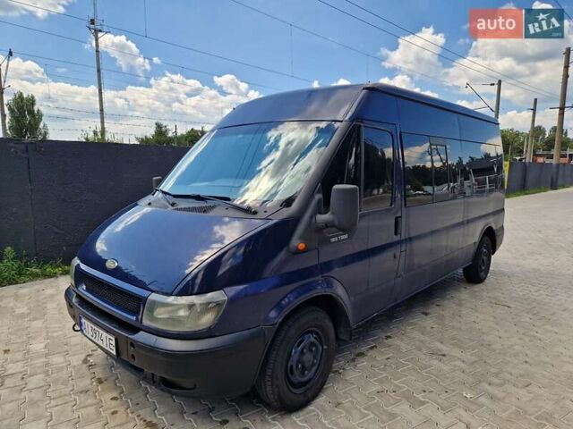 Синий Форд Транзит, объемом двигателя 2 л и пробегом 430 тыс. км за 5500 $, фото 1 на Automoto.ua