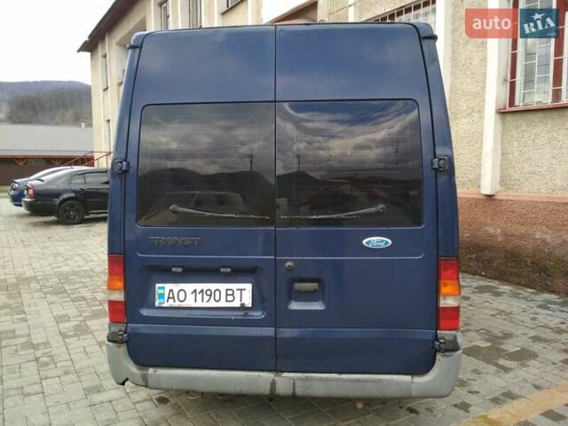 Синий Форд Транзит, объемом двигателя 2 л и пробегом 550 тыс. км за 5500 $, фото 3 на Automoto.ua
