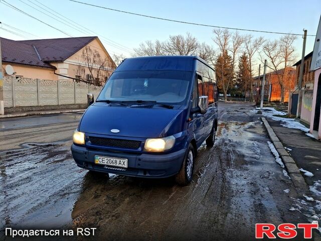 Синий Форд Транзит, объемом двигателя 2.4 л и пробегом 215 тыс. км за 5500 $, фото 1 на Automoto.ua