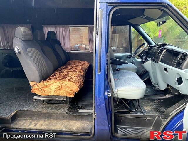 Синий Форд Транзит, объемом двигателя 2.4 л и пробегом 400 тыс. км за 6500 $, фото 10 на Automoto.ua