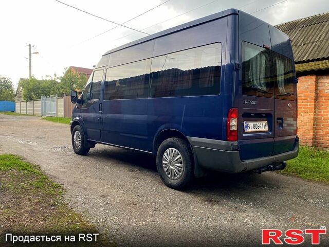 Синий Форд Транзит, объемом двигателя 2.4 л и пробегом 400 тыс. км за 6500 $, фото 2 на Automoto.ua