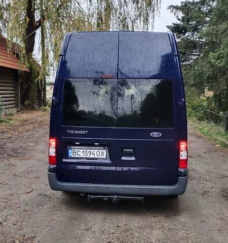 Синий Форд Транзит, объемом двигателя 2.2 л и пробегом 396 тыс. км за 9000 $, фото 7 на Automoto.ua
