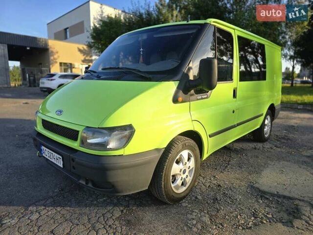 Зелений Форд Транзит, об'ємом двигуна 2 л та пробігом 230 тис. км за 6100 $, фото 1 на Automoto.ua