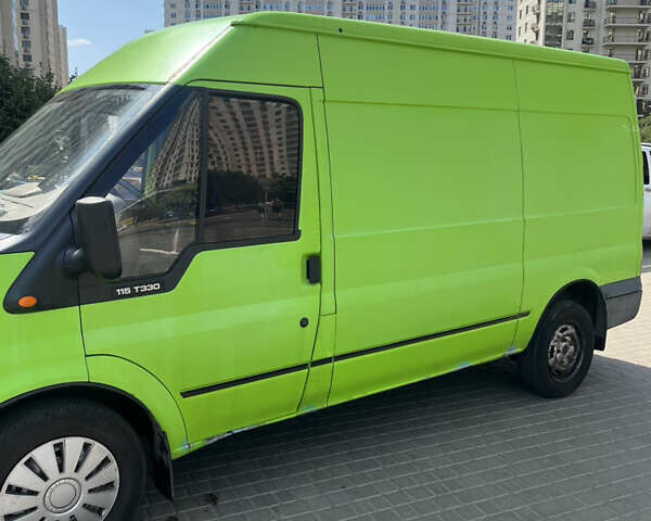 Зеленый Форд Транзит, объемом двигателя 2.4 л и пробегом 324 тыс. км за 4650 $, фото 2 на Automoto.ua