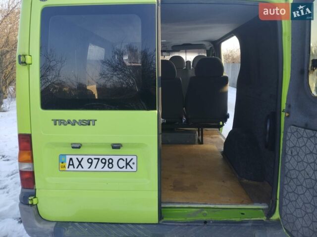 Зеленый Форд Транзит, объемом двигателя 2 л и пробегом 300 тыс. км за 4500 $, фото 2 на Automoto.ua