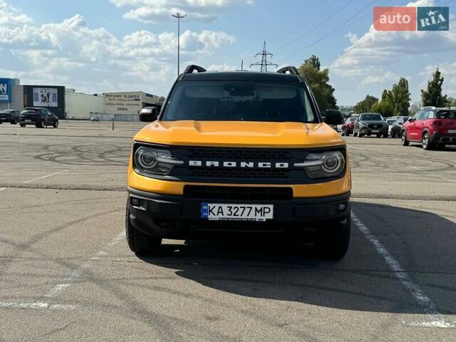 Желтый Форд Bronco Sport, объемом двигателя 2 л и пробегом 53 тыс. км за 32300 $, фото 10 на Automoto.ua