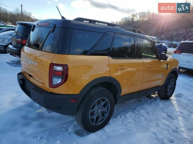 Желтый Форд Bronco Sport, объемом двигателя 2 л и пробегом 52 тыс. км за 7000 $, фото 3 на Automoto.ua