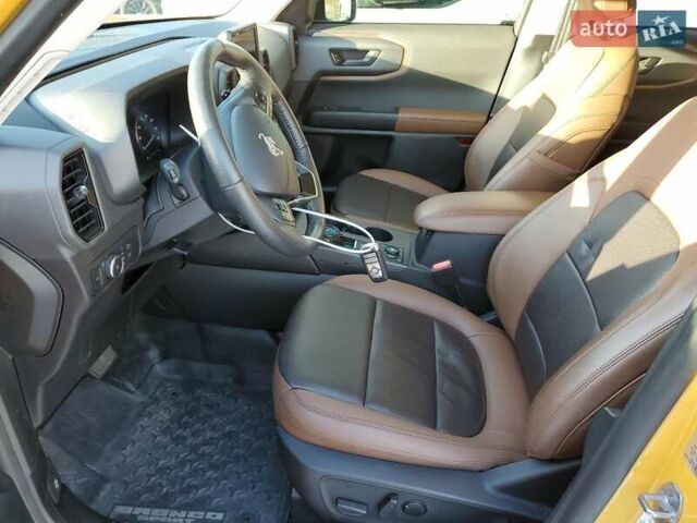 Желтый Форд Bronco Sport, объемом двигателя 2 л и пробегом 52 тыс. км за 7000 $, фото 6 на Automoto.ua