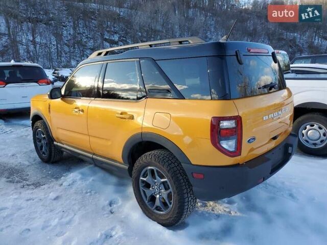 Желтый Форд Bronco Sport, объемом двигателя 2 л и пробегом 52 тыс. км за 7000 $, фото 2 на Automoto.ua