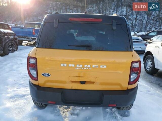 Желтый Форд Bronco Sport, объемом двигателя 2 л и пробегом 52 тыс. км за 7000 $, фото 5 на Automoto.ua