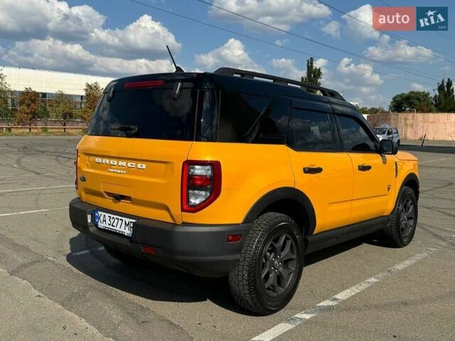 Желтый Форд Bronco Sport, объемом двигателя 2 л и пробегом 53 тыс. км за 32300 $, фото 11 на Automoto.ua