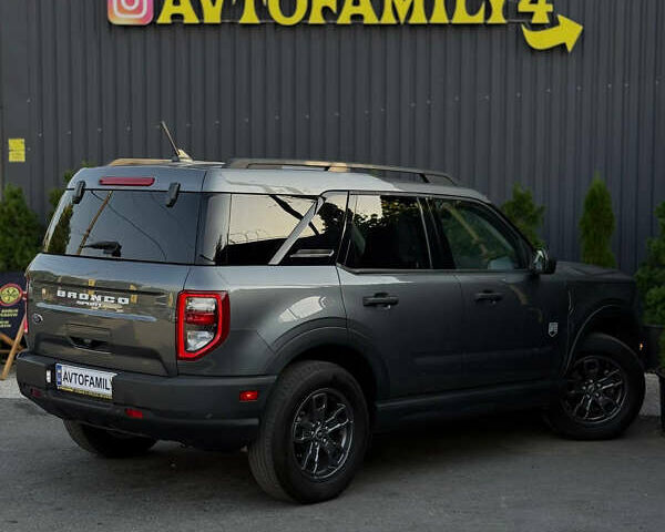 Серый Форд Bronco Sport, объемом двигателя 1.5 л и пробегом 64 тыс. км за 22499 $, фото 4 на Automoto.ua