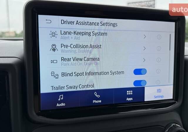 Синий Форд Bronco Sport, объемом двигателя 2 л и пробегом 98 тыс. км за 23000 $, фото 49 на Automoto.ua
