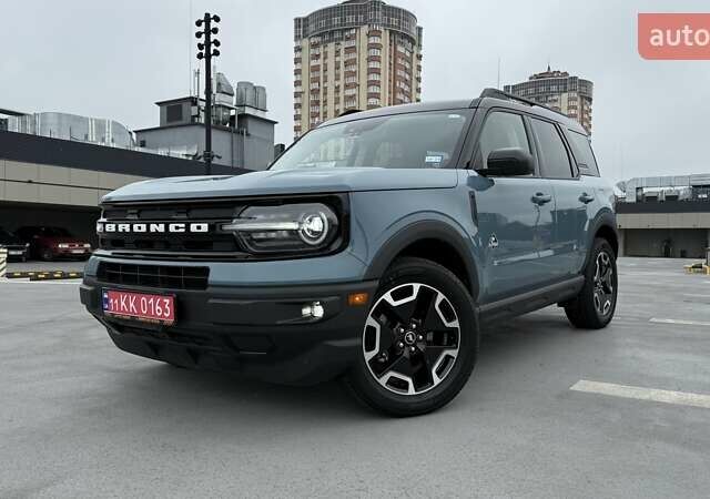 Синий Форд Bronco Sport, объемом двигателя 2 л и пробегом 98 тыс. км за 23000 $, фото 1 на Automoto.ua