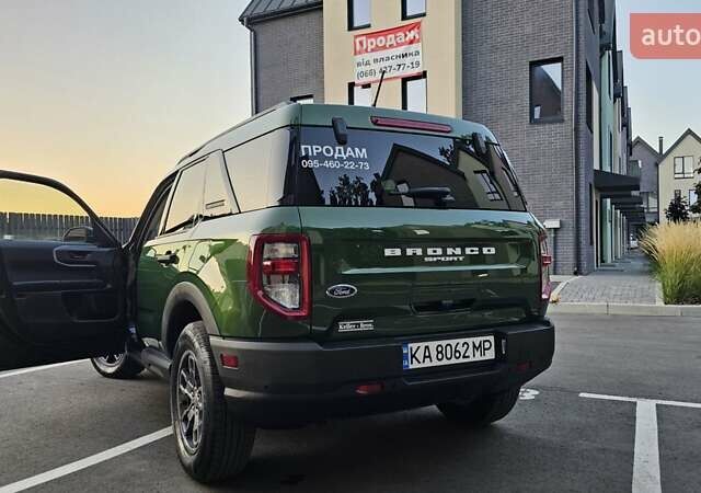 Зелений Форд Bronco Sport, об'ємом двигуна 1.5 л та пробігом 8 тис. км за 24599 $, фото 12 на Automoto.ua
