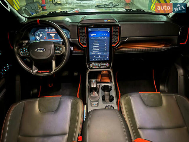 Черный Форд Ranger Raptor, объемом двигателя 2.96 л и пробегом 11 тыс. км за 80000 $, фото 19 на Automoto.ua