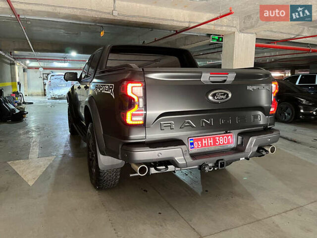 Черный Форд Ranger Raptor, объемом двигателя 2.96 л и пробегом 11 тыс. км за 80000 $, фото 3 на Automoto.ua