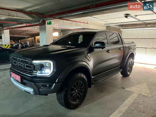 Черный Форд Ranger Raptor, объемом двигателя 2.96 л и пробегом 11 тыс. км за 80000 $, фото 1 на Automoto.ua
