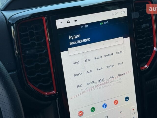 Форд Ranger Raptor, об'ємом двигуна 2.96 л та пробігом 0 тис. км за 97828 $, фото 21 на Automoto.ua