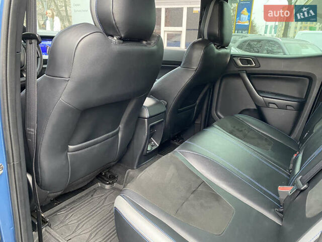 Синий Форд Ranger Raptor, объемом двигателя 2 л и пробегом 124 тыс. км за 43700 $, фото 23 на Automoto.ua