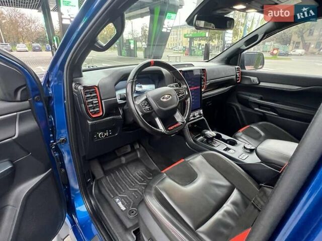 Синий Форд Ranger Raptor, объемом двигателя 2 л и пробегом 50 тыс. км за 78000 $, фото 32 на Automoto.ua