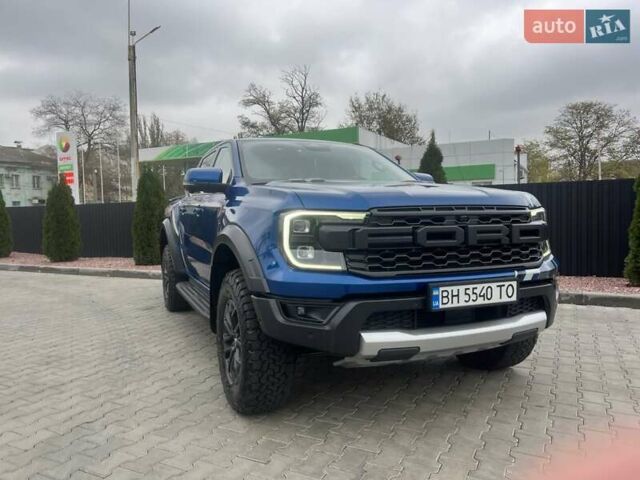 Синий Форд Ranger Raptor, объемом двигателя 2 л и пробегом 50 тыс. км за 78000 $, фото 2 на Automoto.ua