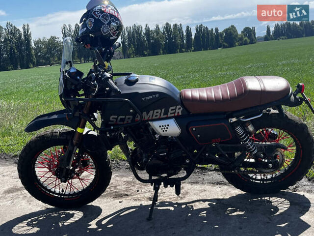 Черный Форте Scrambler 300, объемом двигателя 0.3 л и пробегом 3 тыс. км за 1631 $, фото 1 на Automoto.ua