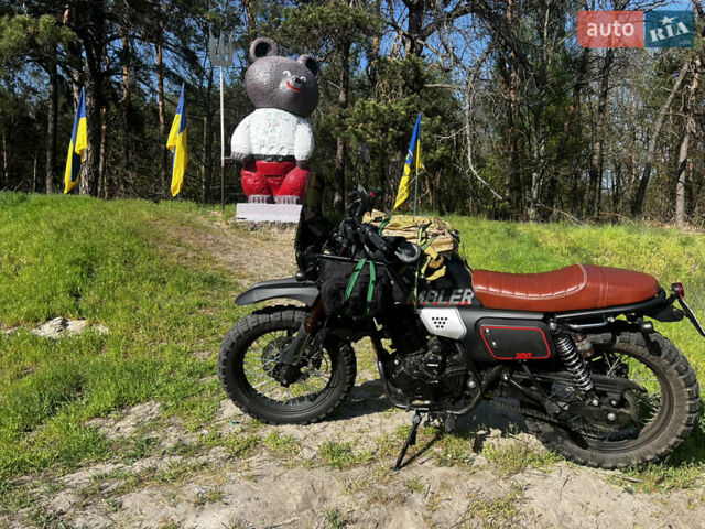 Форте Scrambler 300 2024 в Киеве на Automoto.ua Черный Форте Scrambler 300, объемом двигателя 0.35 л и пробегом 1 тыс. км за 1900 $, фото 11 на Automoto.ua