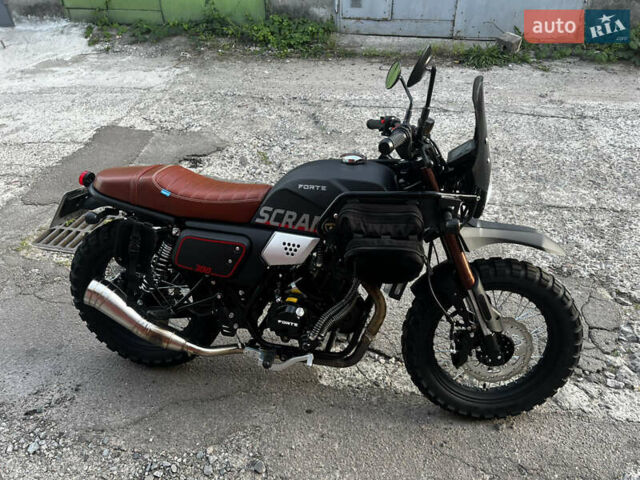 Форте Scrambler 300 2024 в Киеве на Automoto.ua Черный Форте Scrambler 300, объемом двигателя 0.35 л и пробегом 1 тыс. км за 1900 $, фото 4 на Automoto.ua