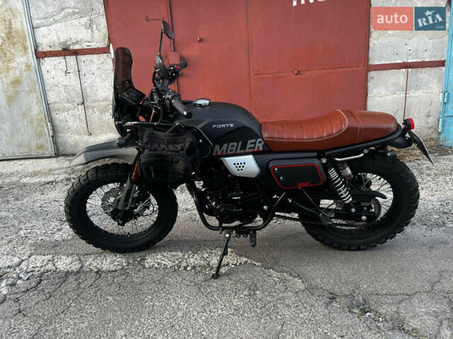 Форте Scrambler 300 2024 в Киеве на Automoto.ua Черный Форте Scrambler 300, объемом двигателя 0.35 л и пробегом 1 тыс. км за 1900 $, фото 2 на Automoto.ua