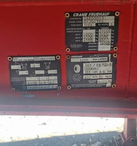 Сірий Фрухауф Crane, об'ємом двигуна 0 л та пробігом 280 тис. км за 10000 $, фото 4 на Automoto.ua