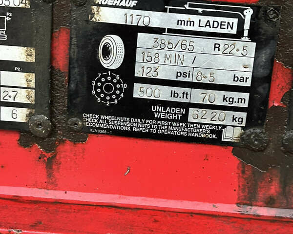 Червоний Фрухауф DJD TA 3, об'ємом двигуна 0 л та пробігом 111 тис. км за 9600 $, фото 13 на Automoto.ua