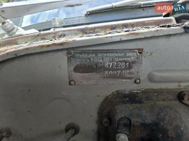 Сірий ГАЗ 21 Волга, об'ємом двигуна 2.1 л та пробігом 36 тис. км за 2200 $, фото 2 на Automoto.ua