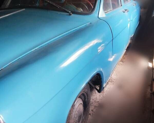 Синий ГАЗ 21 Волга, объемом двигателя 2.5 л и пробегом 32 тыс. км за 6000 $, фото 1 на Automoto.ua