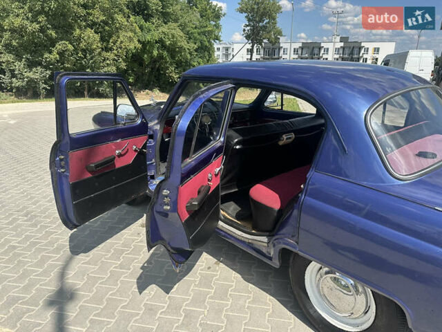Синий ГАЗ 21 Волга, объемом двигателя 2.4 л и пробегом 96 тыс. км за 3300 $, фото 4 на Automoto.ua