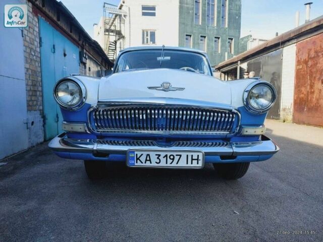 Синий ГАЗ 21 Волга, объемом двигателя 2.4 л и пробегом 151 тыс. км за 15600 $, фото 4 на Automoto.ua