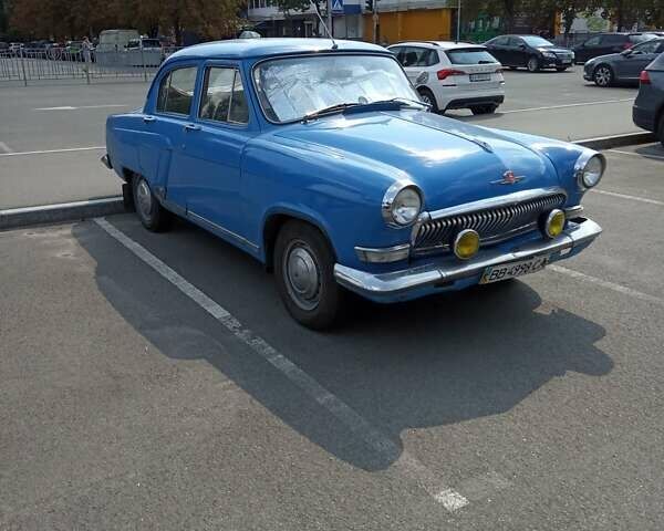 Синий ГАЗ 21 Волга, объемом двигателя 2.5 л и пробегом 150 тыс. км за 3500 $, фото 1 на Automoto.ua