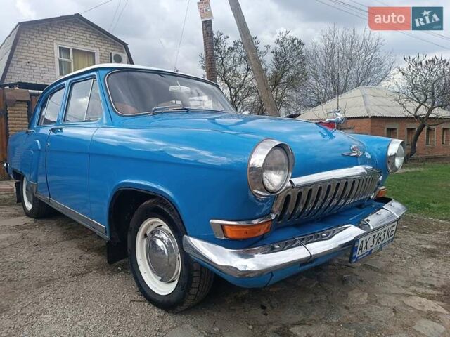 Синий ГАЗ 21 Волга, объемом двигателя 2.45 л и пробегом 65 тыс. км за 6500 $, фото 1 на Automoto.ua