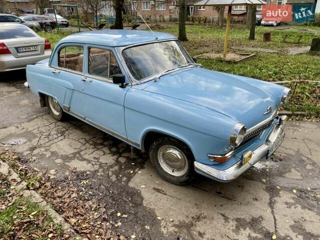 Синий ГАЗ 21 Волга, объемом двигателя 2.45 л и пробегом 43 тыс. км за 3300 $, фото 1 на Automoto.ua