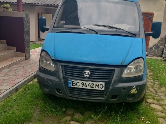 Синий ГАЗ 2217 Соболь, объемом двигателя 2.3 л и пробегом 300 тыс. км за 800 $, фото 2 на Automoto.ua