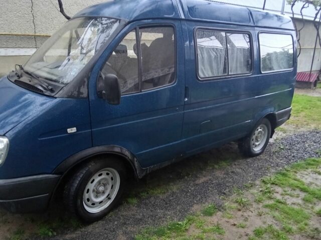 Синий ГАЗ 2217 Соболь, объемом двигателя 2 л и пробегом 333 тыс. км за 2300 $, фото 1 на Automoto.ua