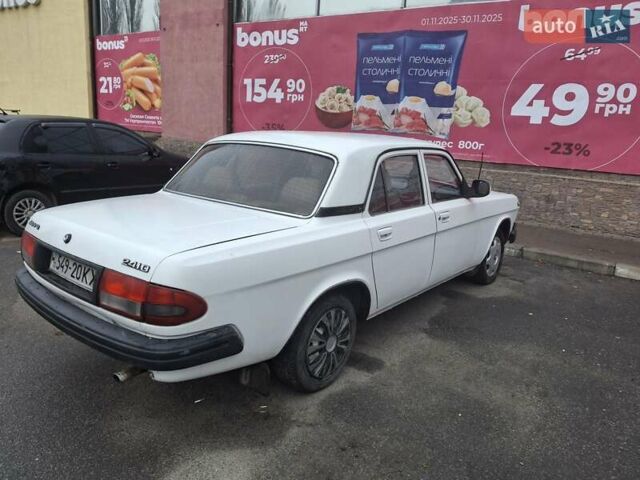 Белый ГАЗ 24-10 Волга, объемом двигателя 2.4 л и пробегом 50 тыс. км за 1000 $, фото 1 на Automoto.ua