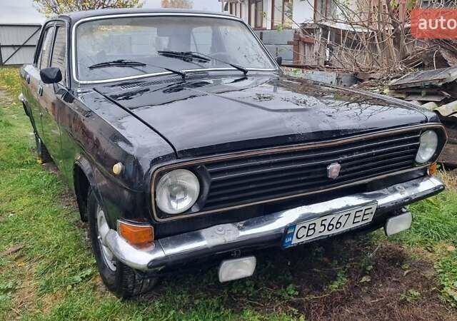 Черный ГАЗ 24-10 Волга, объемом двигателя 2.4 л и пробегом 128 тыс. км за 714 $, фото 6 на Automoto.ua