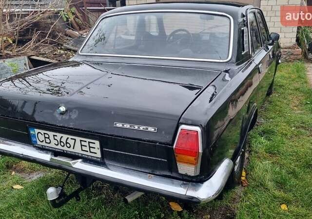 Черный ГАЗ 24-10 Волга, объемом двигателя 2.4 л и пробегом 128 тыс. км за 714 $, фото 2 на Automoto.ua