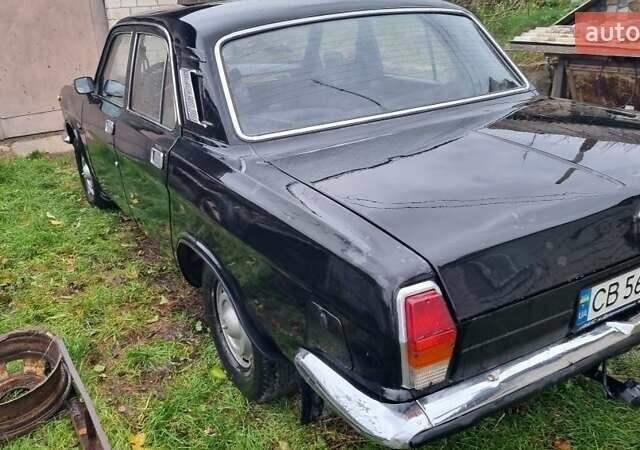 Черный ГАЗ 24-10 Волга, объемом двигателя 2.4 л и пробегом 128 тыс. км за 714 $, фото 1 на Automoto.ua