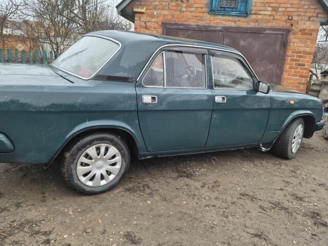 Зеленый ГАЗ 24-10 Волга, объемом двигателя 2.4 л и пробегом 300 тыс. км за 600 $, фото 4 на Automoto.ua