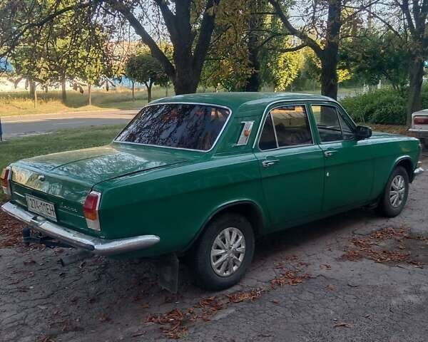 Зеленый ГАЗ 24 Волга, объемом двигателя 2.5 л и пробегом 70 тыс. км за 1200 $, фото 1 на Automoto.ua