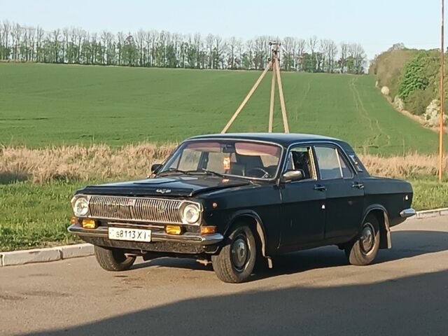 Черный ГАЗ 24, объемом двигателя 2 л и пробегом 500 тыс. км за 332 $, фото 1 на Automoto.ua