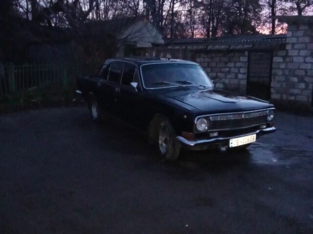 Черный ГАЗ 24, объемом двигателя 2 л и пробегом 100 тыс. км за 615 $, фото 1 на Automoto.ua