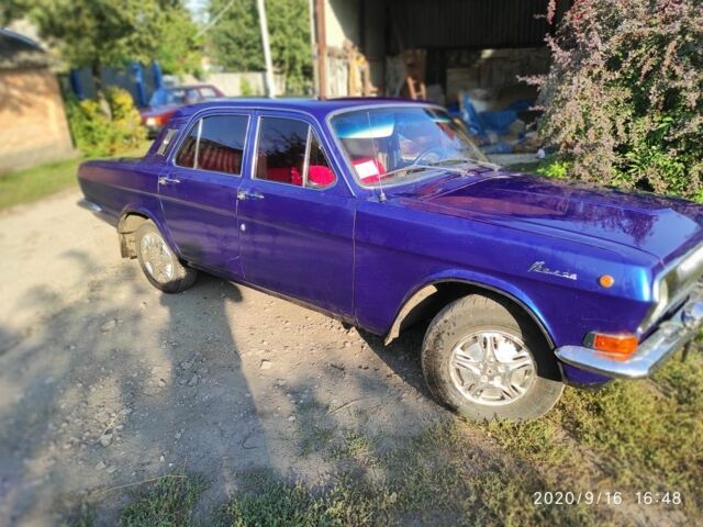 Синий ГАЗ 24, объемом двигателя 2 л и пробегом 100 тыс. км за 1500 $, фото 2 на Automoto.ua
